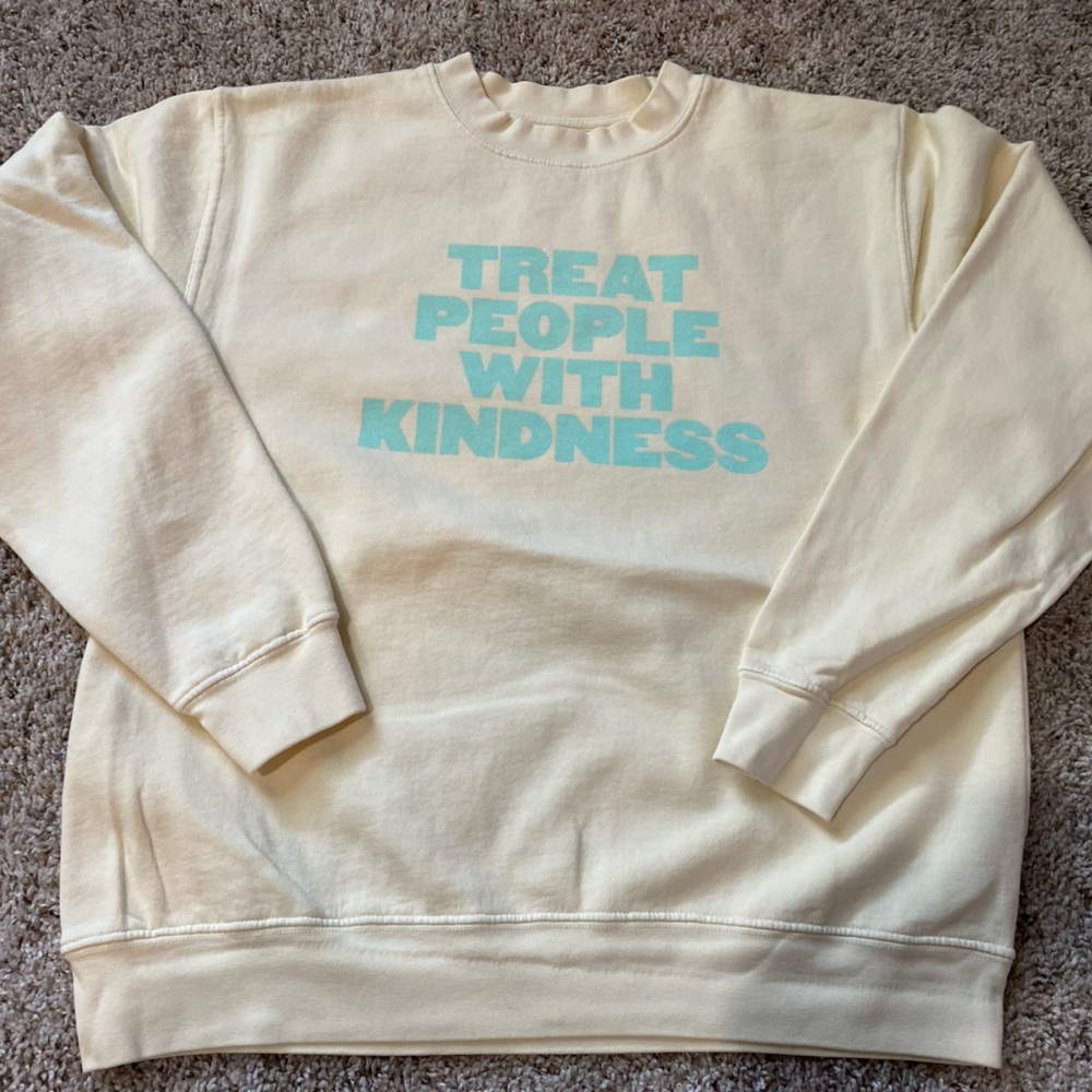 Cream Sweatshirt Harry Styles 1 Direction Inspired